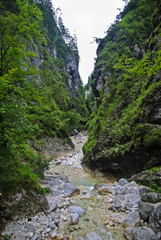 Almbachklamm bei Markschellenberg, Berchtesgadener Land