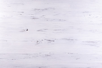 White wooden background