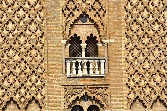 Monuments in Seville, Spain, the Giralda Tower
