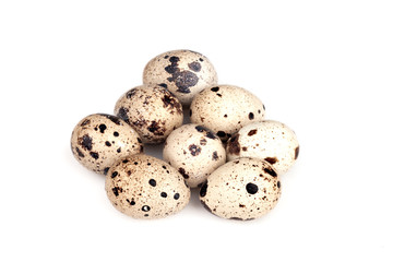 Quail Eggs Isolated