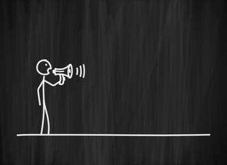 tafel mk megaphon I © WoGi