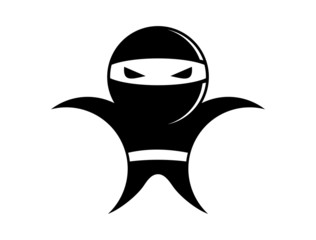 ninja logo 2 mascot character