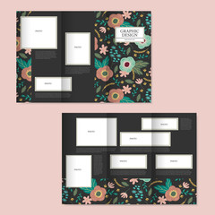 adorable tri-fold brochure design