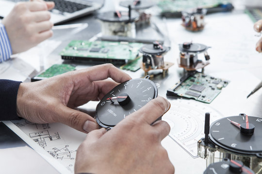 People who are developing the car parts