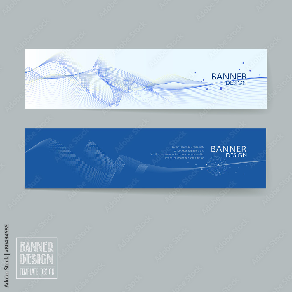 Canvas Prints simplicity banner template design