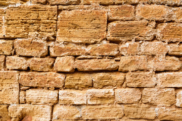 Alcudia Old Town masonry wall texture Mallorca