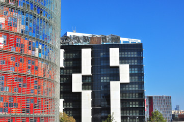 Urban architecture of Barcelona, Spain