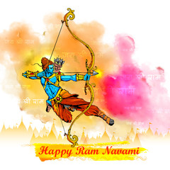 Naklejka premium Ram Navami