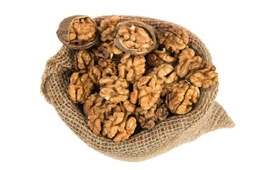 Walnuts in a bag