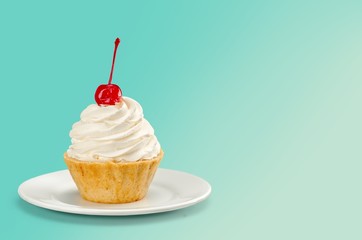 Cake. Strawberry cake