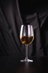 Glass of white wine