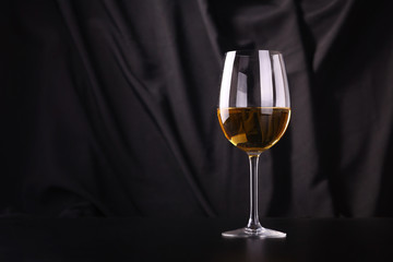 Glass of white wine