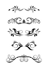 Illustration vintage borders