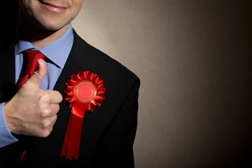 Thumbs Up Election Candidate