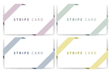 メモカードストライプ