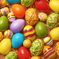 Multiple Easter eggs composition