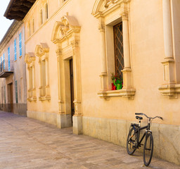 Alcudia Old Town in Majorca Mallorca Balearic