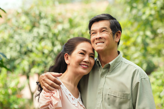 Cheerful Senior Couple