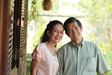 Vietnamese retired couple