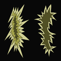 Comics speech bubble.