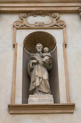 Fototapeta premium Church of St.Teresa. Piacenza. Emilia-Romagna. Italy.