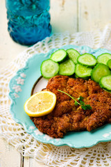 the Vienna schnitzel