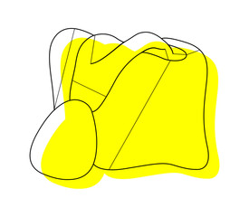 Yellow Santa Cap Clipart