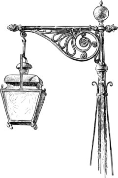 old street lantern