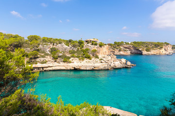 Fototapeta na wymiar Majorca Cala Llombards Santanyi beach Mallorca