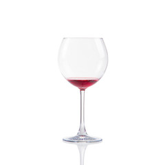 Glass of red wine