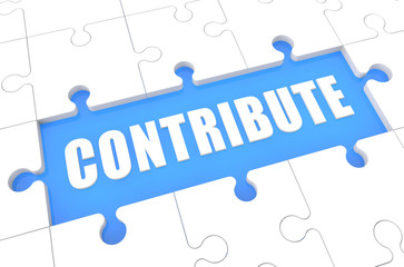 Fototapeta premium Contribute