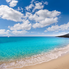 Fototapeta premium Majorca Cala Mesquida beach in Mallorca Balearic