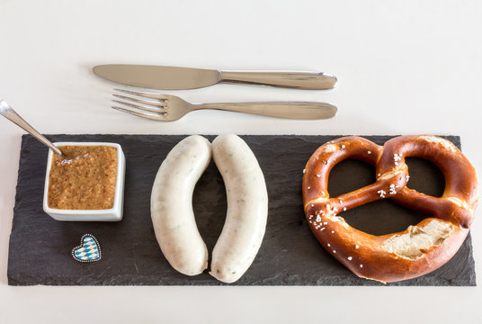 Wei&szlig;wurst und Brezn