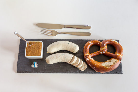 Wei&szlig;wurst und Brezn