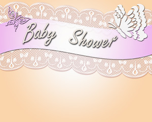 Cute Baby shower design