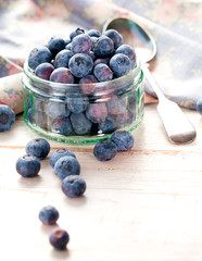 Blaubeere desert