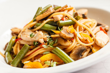 noodles with chicken