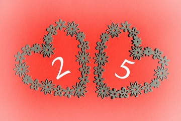 25 Jahre verheiratet - Silberhochzeit