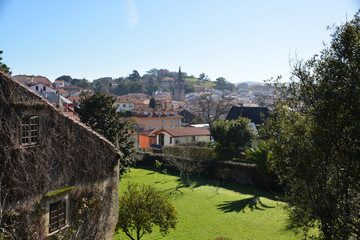 Fototapeta na wymiar Pueblo de Comillas, Cantabria