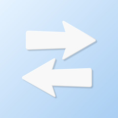 Rightwards arrow over leftwards arrow symbol