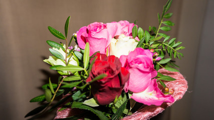 bunch of flowers. bouqet. valentine's day