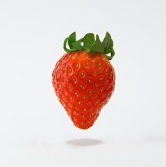 Strawberries berry isolated on white background