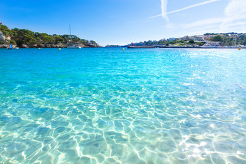 Majorca Porto Cristo beach in Manacor at Mallorca