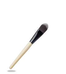 Make up brush isolated on white