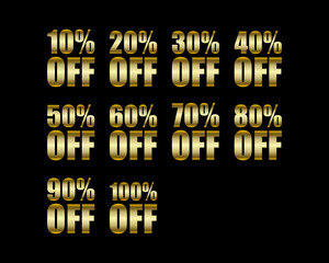 Luxury SIgn Of Discount