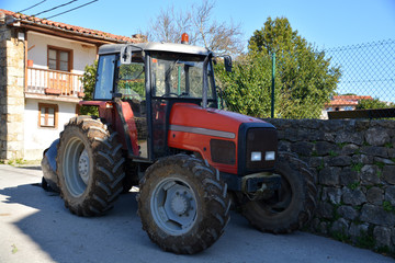 tractor agrícola