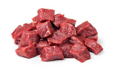 Raw beef meat