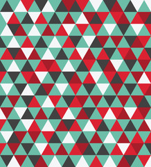 Fototapeta na wymiar Triangle pattern vector background illustration