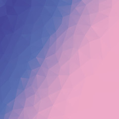 Polygon vector background illustration