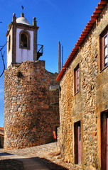 Castelo Rodrigo historical village in Portugal